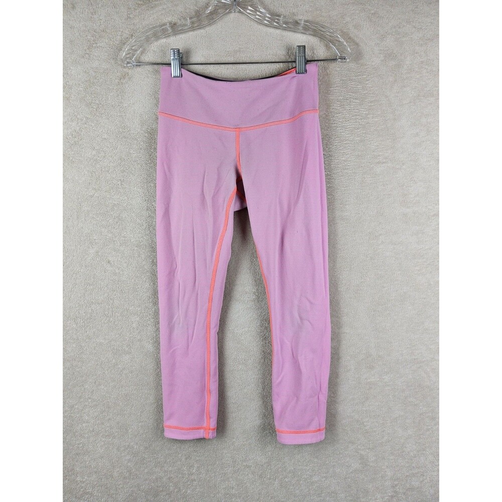 Lululemon Women’s Reversible Cropped Athletic Leggings Size 4